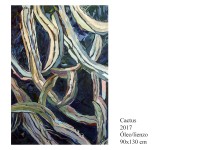 Cactus  2017 Óleo/lienzo 90x130 cm